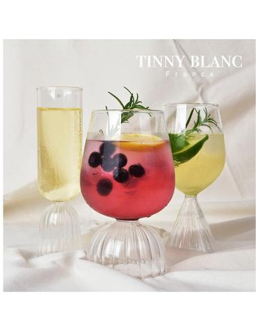 티니블랑 벨 내열유리 글램 와인 글라스 590ml 2p세트