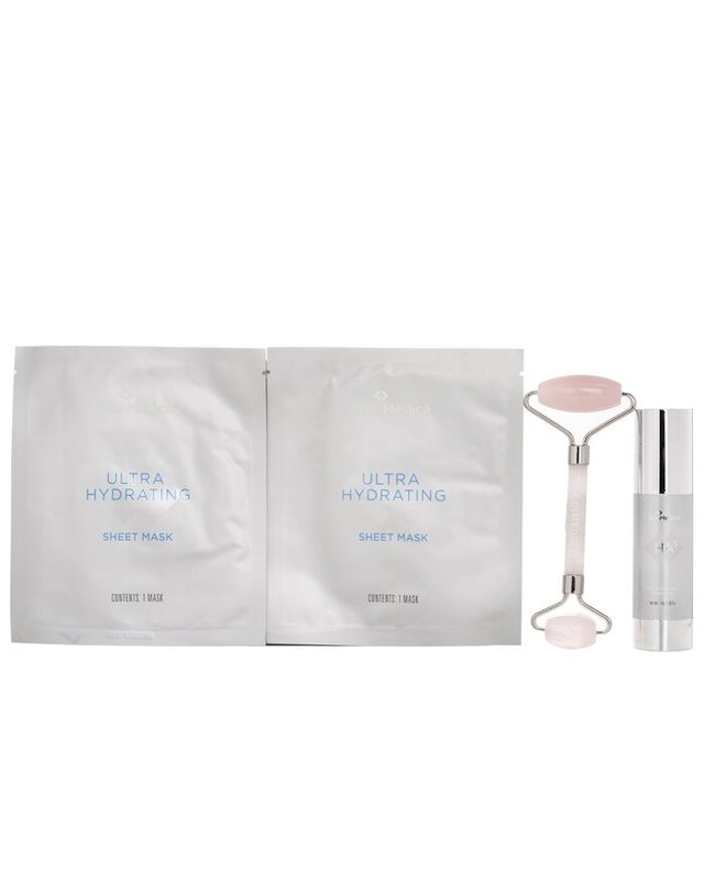 스킨 메디카 스킨 메디카 나이트 케어 래디언스 인퓨전 울트라 하이드레이팅 리츄얼 세트 4pcs 착용컷