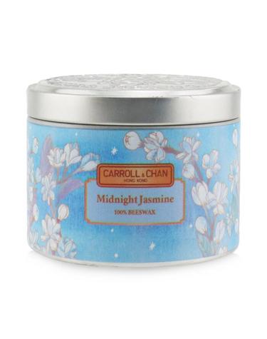 The Candle Company (Carroll & Chan) 100% 비왁스 틴 캔들 미드나이트 자스민 (8x6) cm