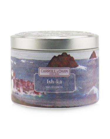 The Candle Company (Carroll & Chan) 100% 비왁스 틴 캔들 이쉬카 (8x6) cm
