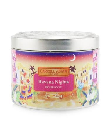The Candle Company (Carroll & Chan) 100% 비왁스 틴 캔들 하바나 나이츠 (8x6) cm