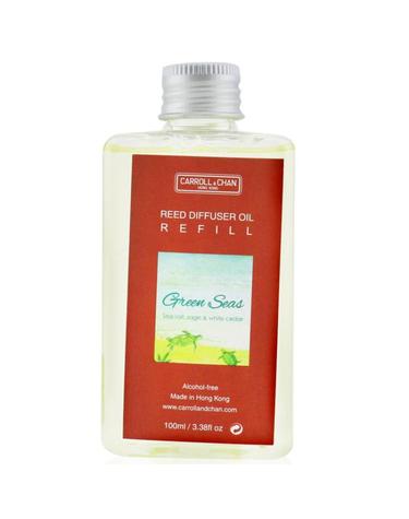 The Candle Company (Carroll & Chan) 리드 디퓨저 리필 그린 시즈 100ml