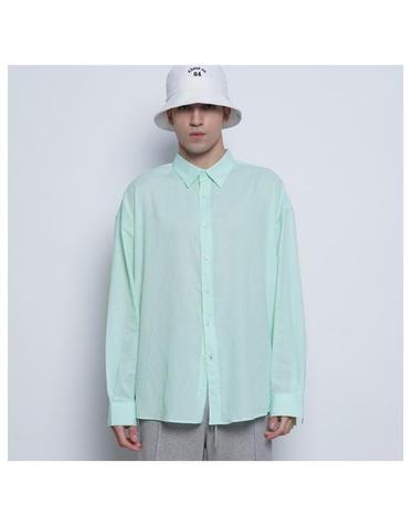 M97 yoo linen over shirts mint