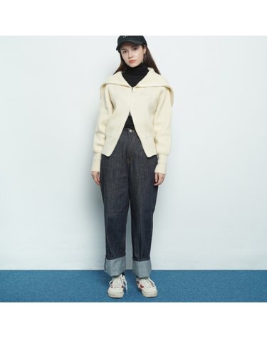 W58 love raw denim blue