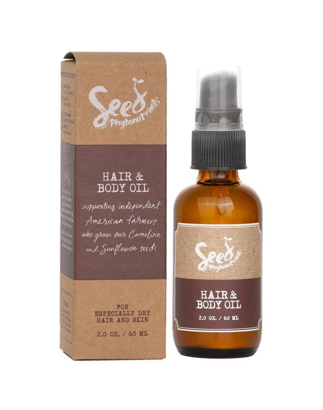 시드 피토뉴트리언트 시드 피토뉴트리언트 헤어 앤 바디 오일건성 모발, 피부용 60ml 착용컷