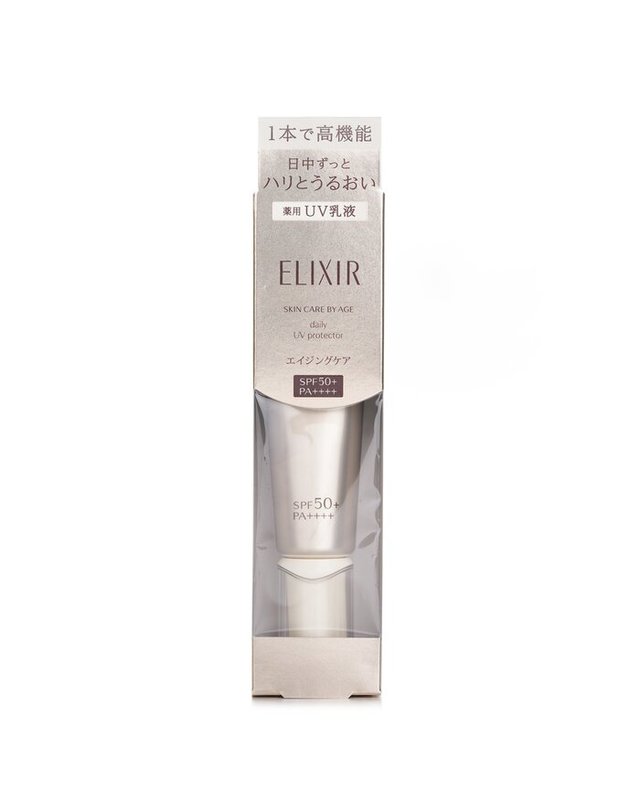 시세이도 프로페셔널 시세이도 시세이도 엘릭서 데일리 U 프로텍터 S50 35ml 착용컷