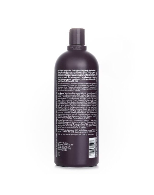 아베다 아베다 인바티 울트라 어드밴스드 씨크닝 컨디셔너 라이트 1000ml 착용컷