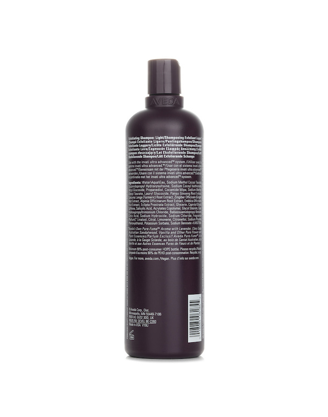 아베다 아베다 인바티 울트라 어드밴스드 각질 샴푸 라이트 가는 머리카락용 500ml 착용컷