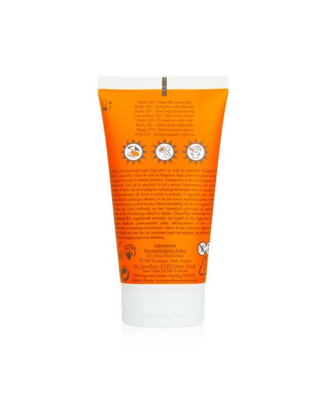 아벤느 아벤느 베리 하이 프로텍션 플루이드 S50 베리 하이 프로텍션 플루이드 S50 50ml 착용컷