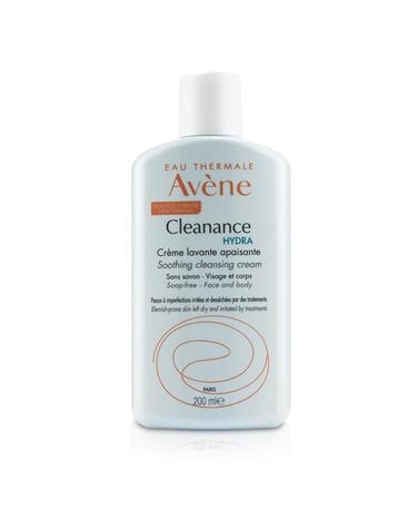 아벤느 Cleanance HYDRA Soothing Cleansing Cream For Blemish Prone Skin Left Dry Irritated by Treatments 200ml