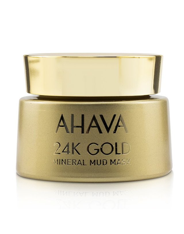 아하바 아하바 24K 골드 미네랄 머드 머스크 50ml 착용컷