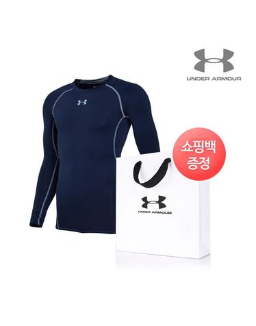 [언더아머]UT-CC 네이비 긴팔 티셔츠 (쇼핑백증정)