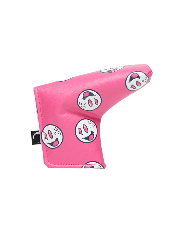 챌린저 [챌린저] Dimple Mon Blade Putter Cover_Pink_CHB5UCV0511PK 착용컷