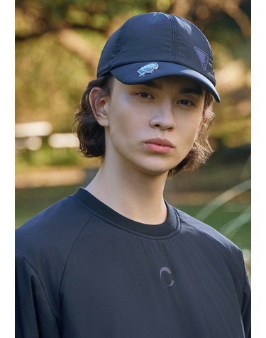 [챌린저] 남성 패딩충전 귀달이 방한 볼캡 자석 볼마커 구성 블랙