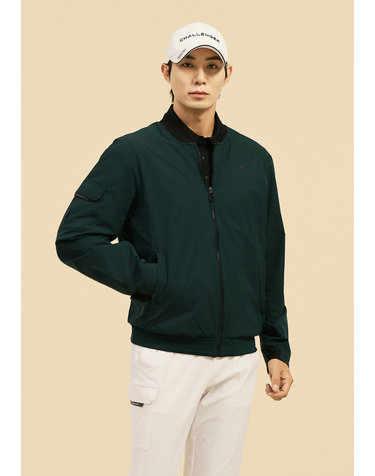 [온라인단독] [챌린저] 남성 스윙마스터 스타디움 블루종 점퍼 다크그린