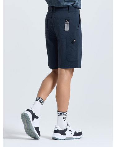 남성 모노엣지 워크포켓 하프 팬츠 차콜