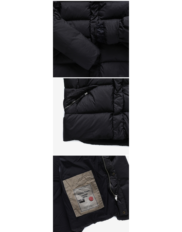 텐씨 텐씨 21CTCUC03127 006102 999 ALPINE 알파인 남성 패딩 착용컷