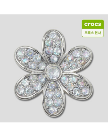[갤러리아] [크록스 본사][액세서리] 실버 메탈 데이지 지비츠™ 10013403