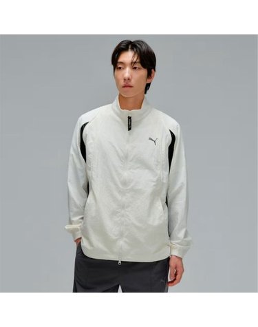 [갤러리아] 푸마(PUMA) 집업 바람막이 컬러블럭 우븐 자켓 61169002/웜화이트