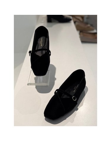 [갤러리아] 세라 여성 메리제인 사틴스판 플랫  C25P407 2컬러 1CM