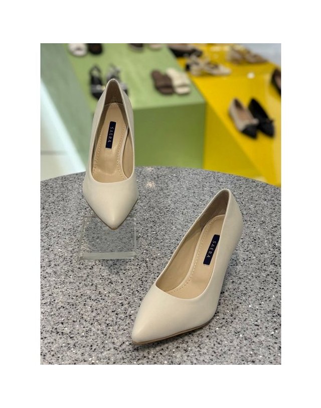 세라 [갤러리아] SAERA 세라 여성 데일리 스틸레토 펌프스 S22P451 3컬러 7CM 착용컷