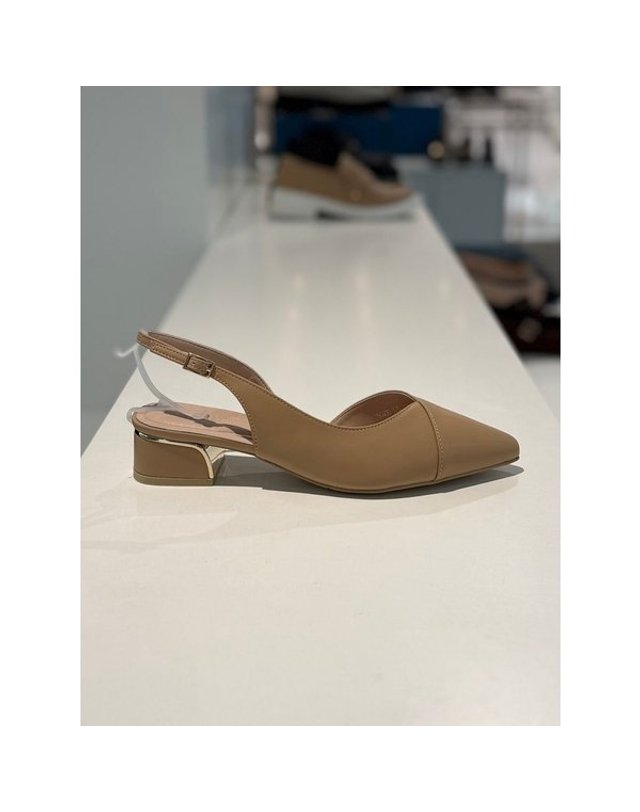 세라 [갤러리아] SAERA 세라 여성 스틸레토 소가죽 슬링백 샌들 S25G400 스킨 3CM 착용컷
