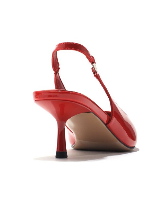 세라 [갤러리아] SAERA 세라 여성 스틸레토 소가죽 슬링백 샌들 S26G004 3컬러 7CM 착용컷