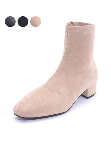 [갤러리아] SAERA 세라 여성 삭스 앵클부츠 S22A405 베이지 3CM