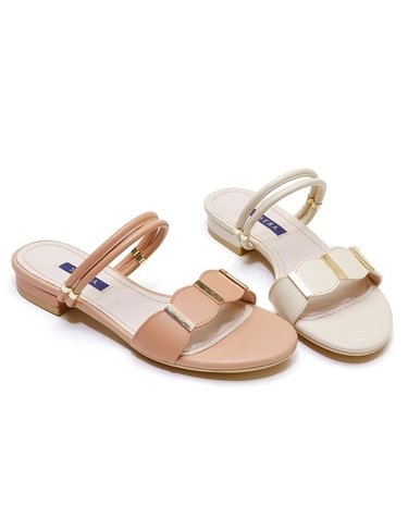 [갤러리아] SAERA 세라 뮬 S21S403 아이보리,핑크 2CM