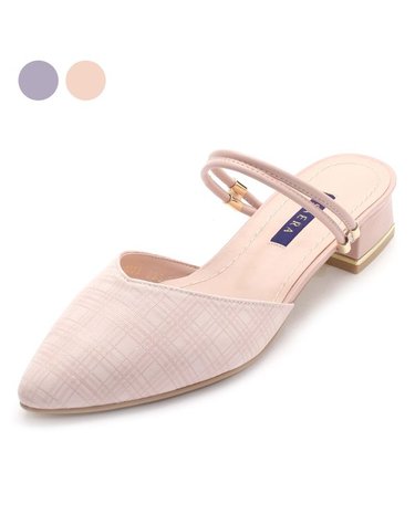 [갤러리아] SAERA 세라 여성 뮬 S22M003 핑크 3CM