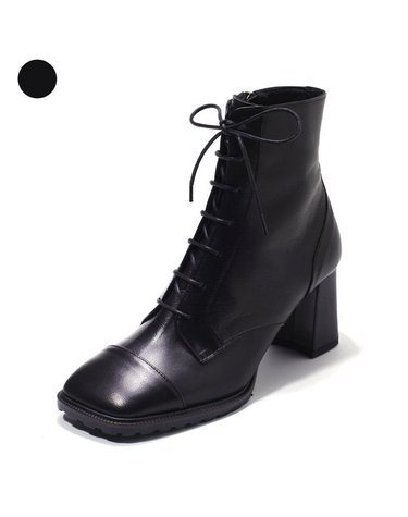 [갤러리아] SAERA 세라 여성 앵클부츠 S23A500 흑색 7CM