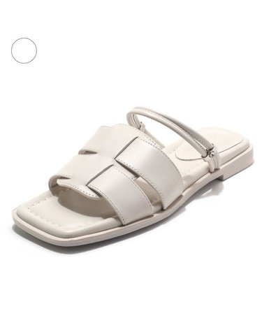 [갤러리아] SAERA 세라 여성투웨이 뮬 샌들 C24M009 밀크 1.5CM