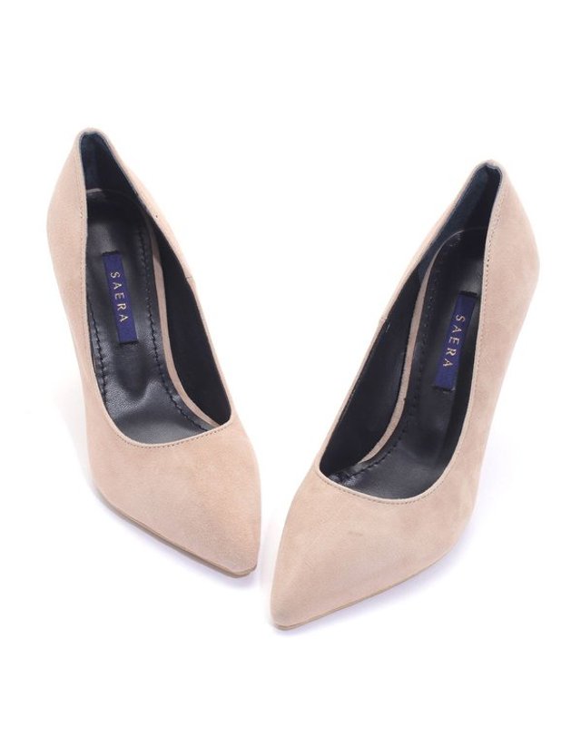 세라 [갤러리아] SAERA 세라 여성 펌프스 S22P462 흑색,베이지 9CM 착용컷