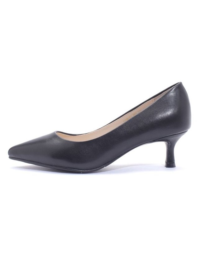 세라 [갤러리아] SAERA 세라 여성 소가죽 포인티드 토 펌프스 S22P457 3컬러 5CM 착용컷