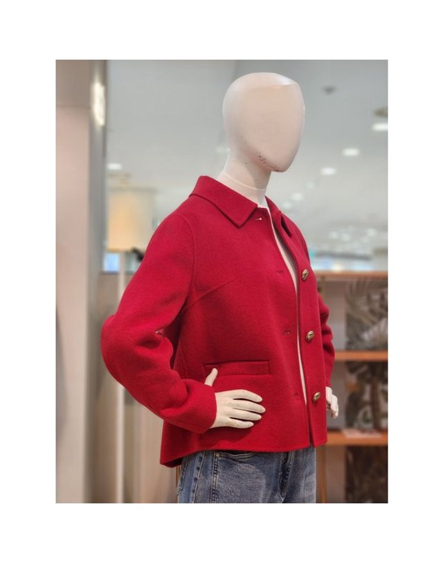 씨 [갤러리아] [SI][25F/W] 핸드메이드 카라 자켓 (SBJRX91200) 착용컷
