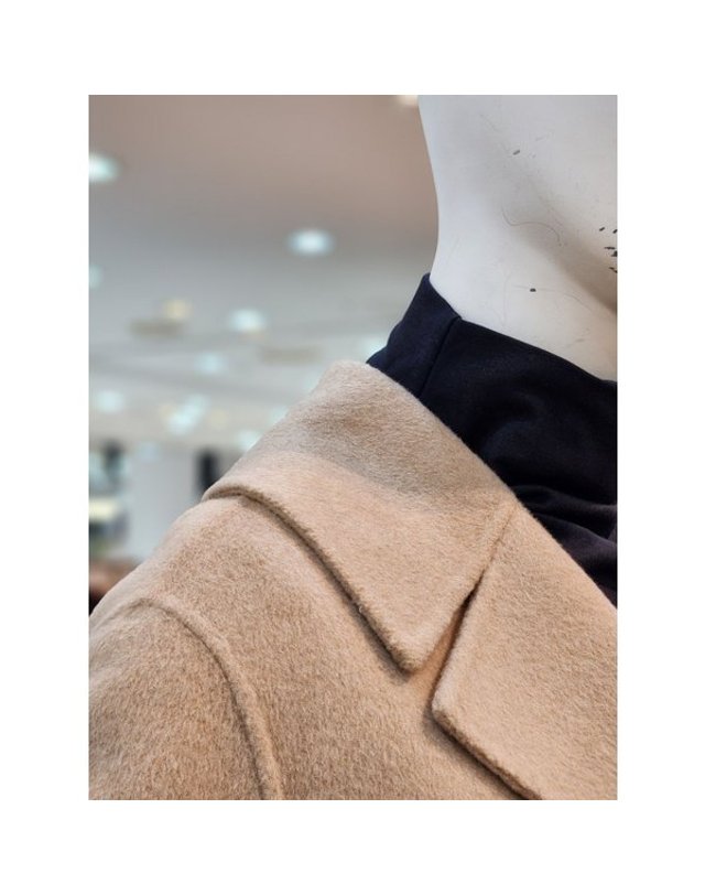 씨 [갤러리아] [SI][25F/W] 베이직 벨트 하프코트 (SBHRX26040) 착용컷