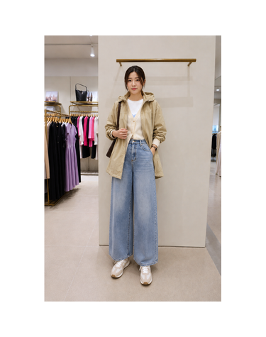 [갤러리아] [SI]후드 나일론 야샹 점퍼(SHM2227CMM)