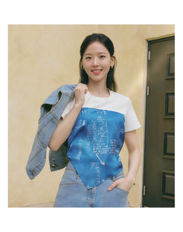 [갤러리아] [SI][26S/S] 오버레이 레이어드 타이 티 (SCIBD28120)