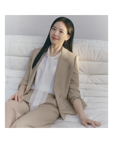 [갤러리아] [SI][26S/S] 백 셔링 타이드넥 반팔 블라우스 (SCBAE24590)