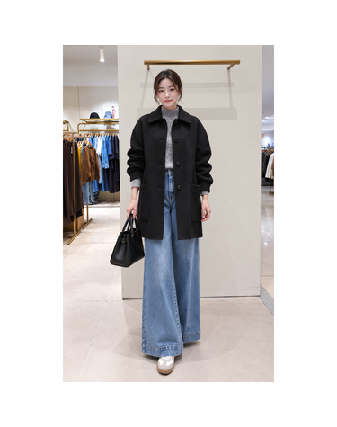 [갤러리아] [SI]울 블랜디드 레글런 루즈핏 코트(SXP0861ZHH)