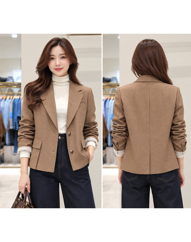 [갤러리아] [SI]포켓 트임 데일리 라이트 숏 자켓(SHP2013IJJ)