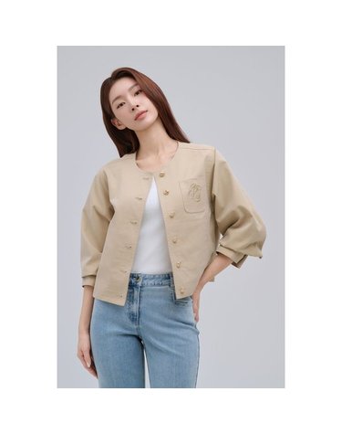 [갤러리아] [SI]라운드 비죠 소매 자켓(SCK0912JJ)