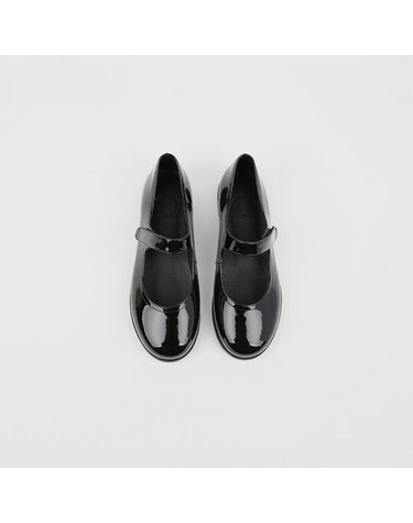 [갤러리아] 앙뉴 멀베리 블랙크링크 교복구두 / 데일리 학생 플랫슈즈 225~260mm