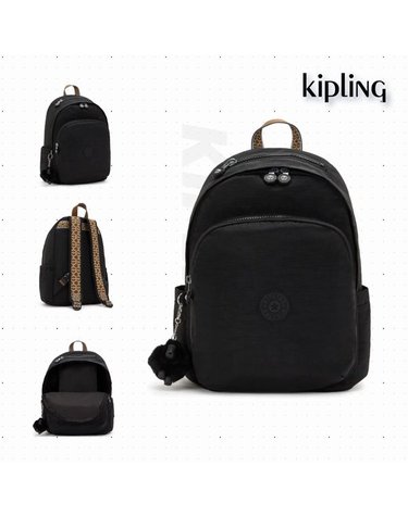 [갤러리아] 키플링 백팩 16L 데일리백팩 델리아 누아케이웹카키 KQABA19 NWKH