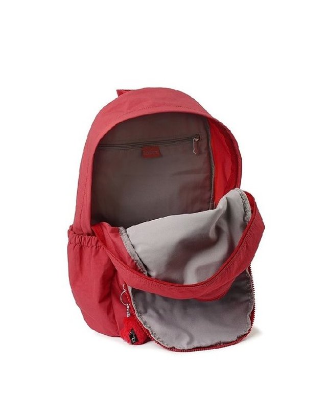 키플링 [갤러리아] 키플링 백팩 20L 데일리백팩 블라이 스파이시레드C KICBA01 S/RC 착용컷