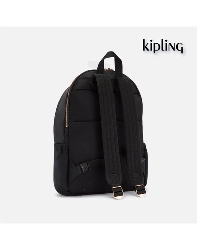 키플링 [갤러리아] 키플링 백팩 17L 노트북백 여행용백 델리아M 로즈블랙 KOCBA24 RS/B_ 착용컷