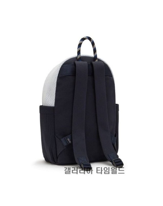 키플링 [갤러리아] 키플링 X KEIKO 백팩 델리아 케이코 플레이드 BL KLCBA32 KPBL 착용컷