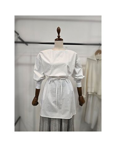 [갤러리아] LAP 힙기장 투웨이 제천끈벨트 블라우스 AS7XB162