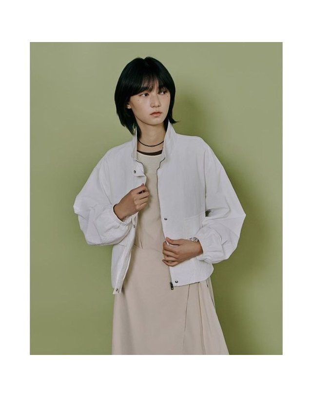 랩 [갤러리아] [LAP]나일론 포켓 점퍼 (AS1WZ265) 착용컷