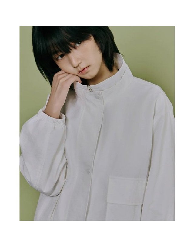 랩 [갤러리아] LAP 나일론 포켓 점퍼 AS1WZ265 착용컷